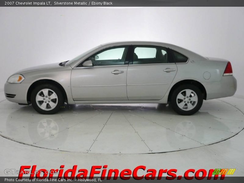 Silverstone Metallic / Ebony Black 2007 Chevrolet Impala LT