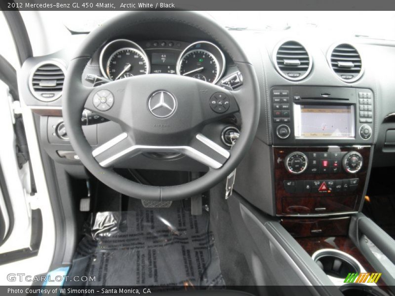 Dashboard of 2012 GL 450 4Matic