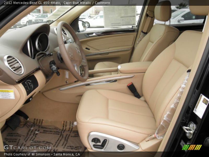  2012 GL 450 4Matic Cashmere Interior