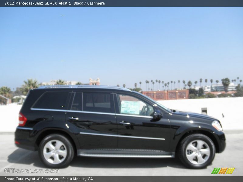 Black / Cashmere 2012 Mercedes-Benz GL 450 4Matic