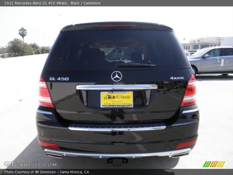 Black / Cashmere 2012 Mercedes-Benz GL 450 4Matic