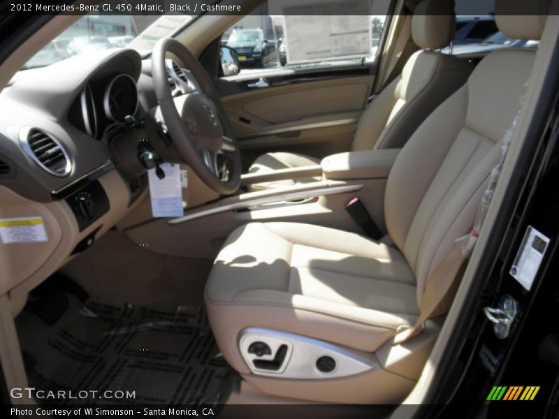 Black / Cashmere 2012 Mercedes-Benz GL 450 4Matic