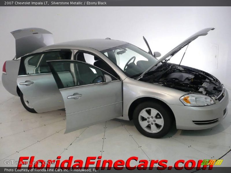 Silverstone Metallic / Ebony Black 2007 Chevrolet Impala LT