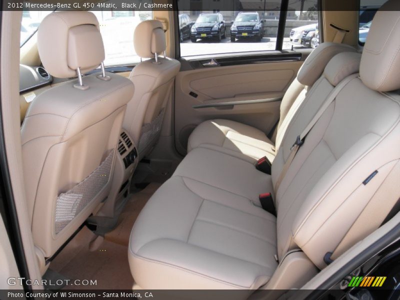 Black / Cashmere 2012 Mercedes-Benz GL 450 4Matic