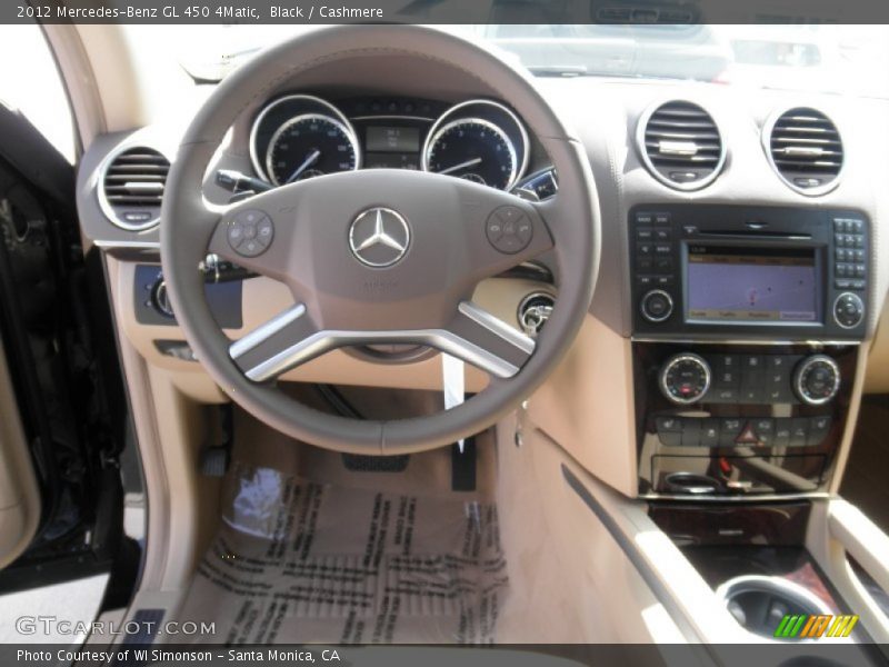 Black / Cashmere 2012 Mercedes-Benz GL 450 4Matic