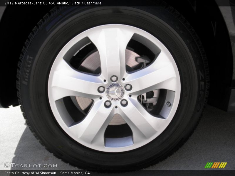 Black / Cashmere 2012 Mercedes-Benz GL 450 4Matic