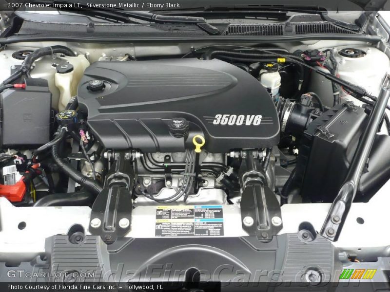 Silverstone Metallic / Ebony Black 2007 Chevrolet Impala LT