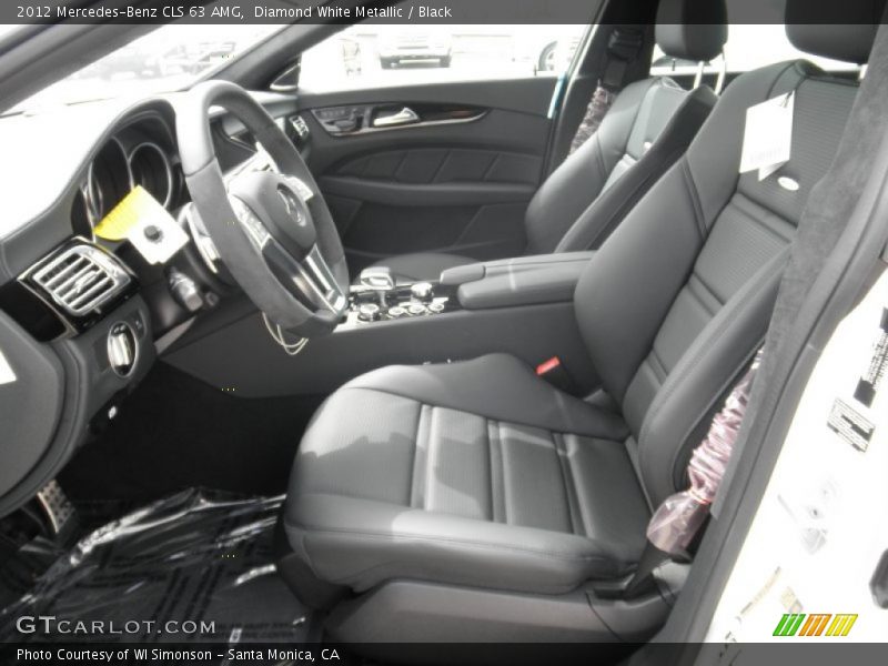  2012 CLS 63 AMG Black Interior