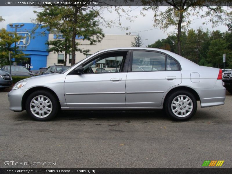  2005 Civic LX Sedan Satin Silver Metallic