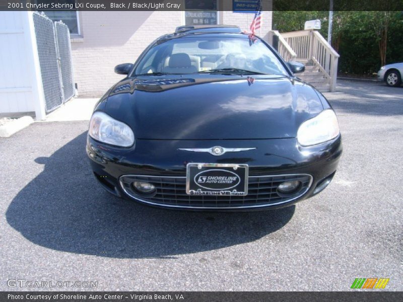 Black / Black/Light Gray 2001 Chrysler Sebring LXi Coupe