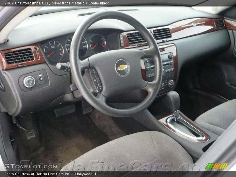 Silverstone Metallic / Ebony Black 2007 Chevrolet Impala LT