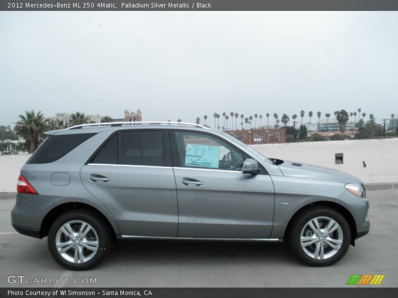  2012 ML 350 4Matic Palladium Silver Metallic