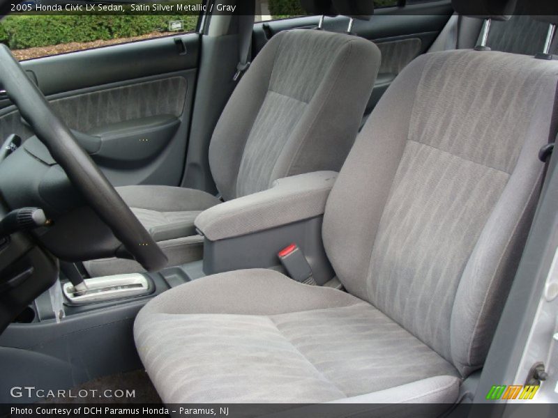  2005 Civic LX Sedan Gray Interior