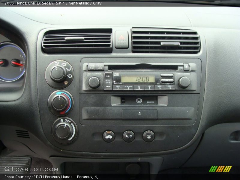 Audio System of 2005 Civic LX Sedan