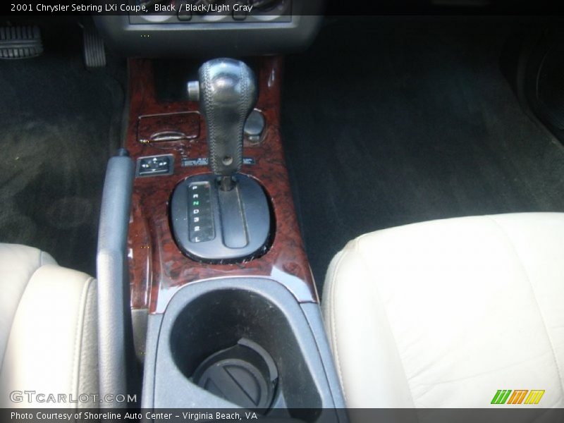 Black / Black/Light Gray 2001 Chrysler Sebring LXi Coupe