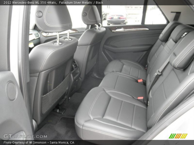  2012 ML 350 4Matic Black Interior
