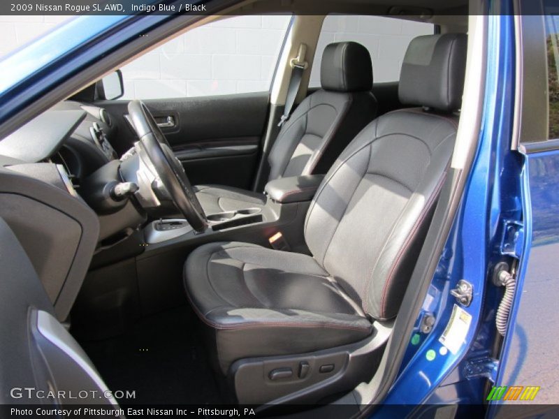 Indigo Blue / Black 2009 Nissan Rogue SL AWD