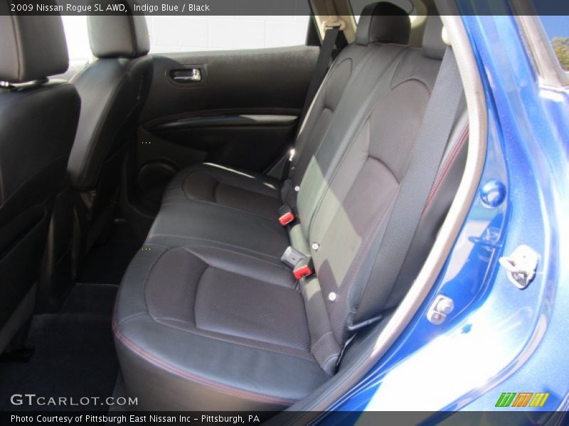 Indigo Blue / Black 2009 Nissan Rogue SL AWD