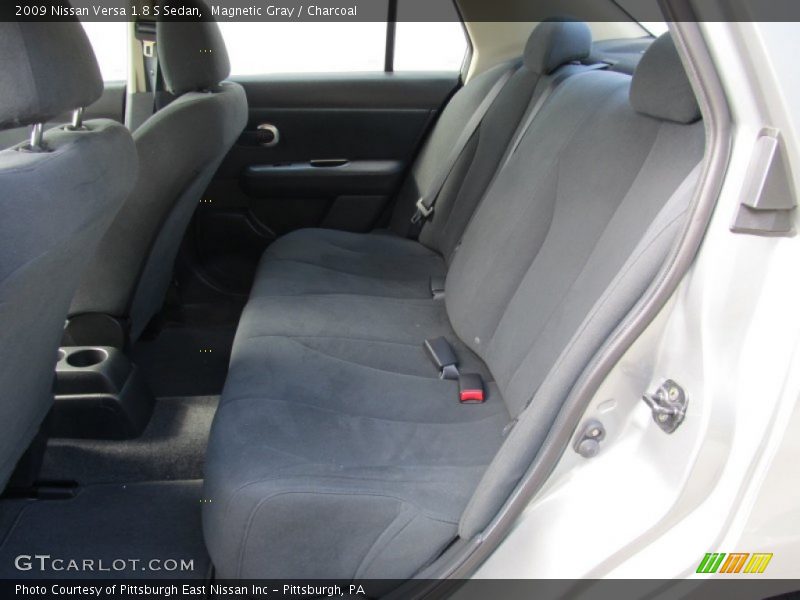 Magnetic Gray / Charcoal 2009 Nissan Versa 1.8 S Sedan