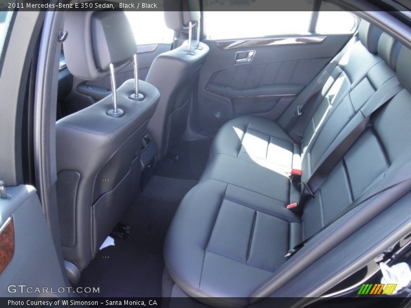 Black / Black 2011 Mercedes-Benz E 350 Sedan
