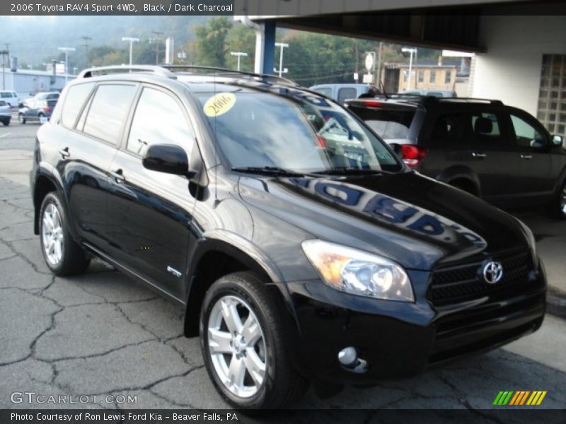 Black / Dark Charcoal 2006 Toyota RAV4 Sport 4WD