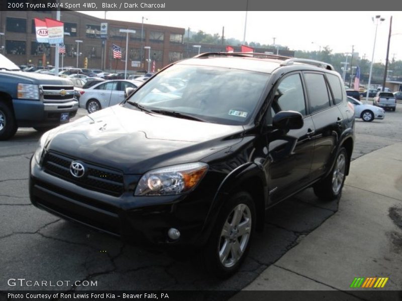 Black / Dark Charcoal 2006 Toyota RAV4 Sport 4WD