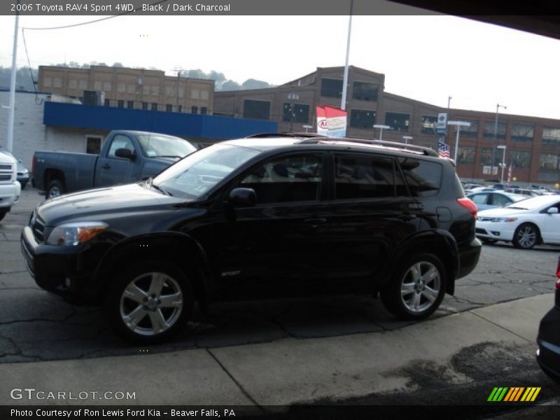 Black / Dark Charcoal 2006 Toyota RAV4 Sport 4WD