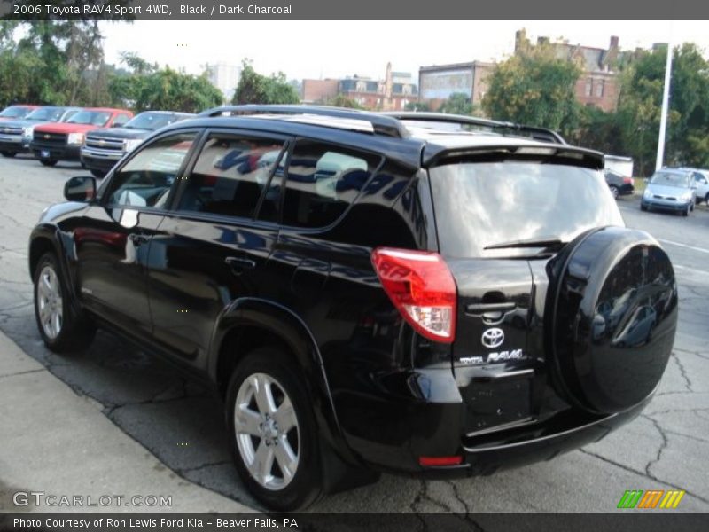 Black / Dark Charcoal 2006 Toyota RAV4 Sport 4WD