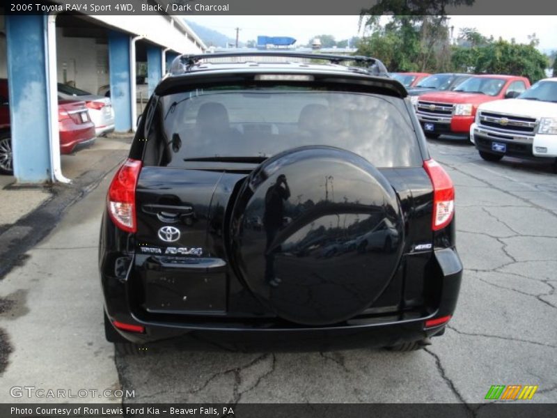 Black / Dark Charcoal 2006 Toyota RAV4 Sport 4WD