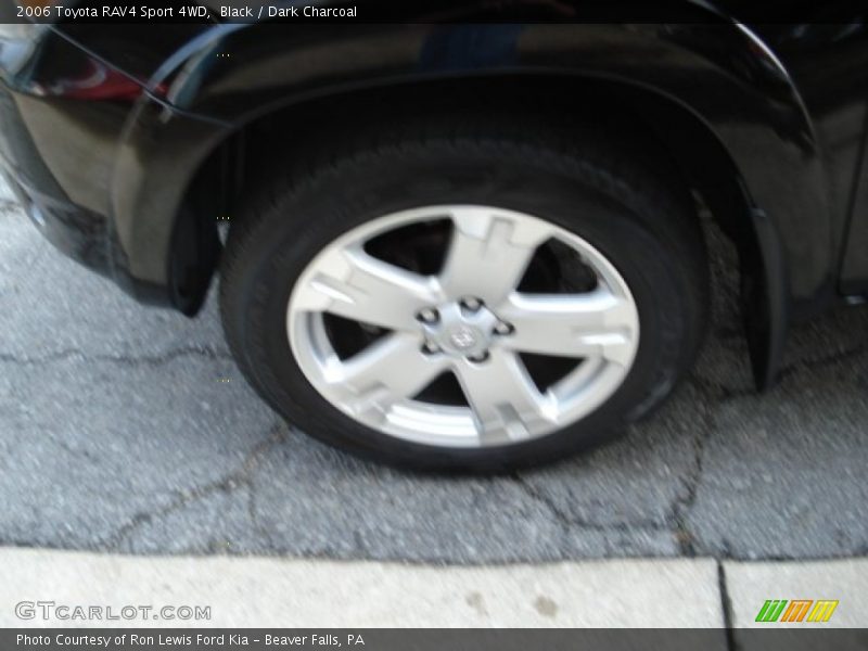 Black / Dark Charcoal 2006 Toyota RAV4 Sport 4WD