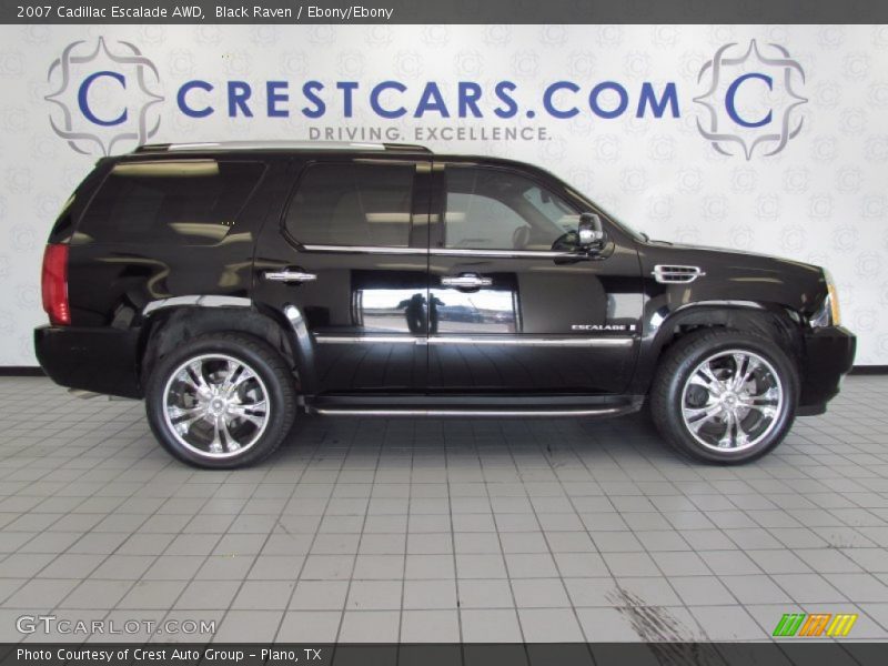 Black Raven / Ebony/Ebony 2007 Cadillac Escalade AWD