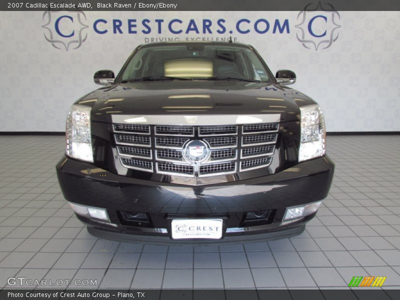 Black Raven / Ebony/Ebony 2007 Cadillac Escalade AWD