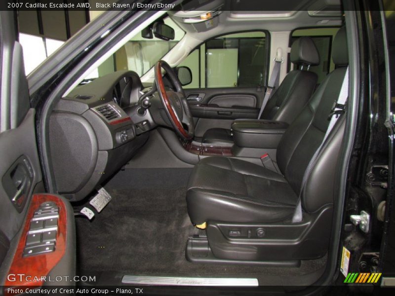 Black Raven / Ebony/Ebony 2007 Cadillac Escalade AWD