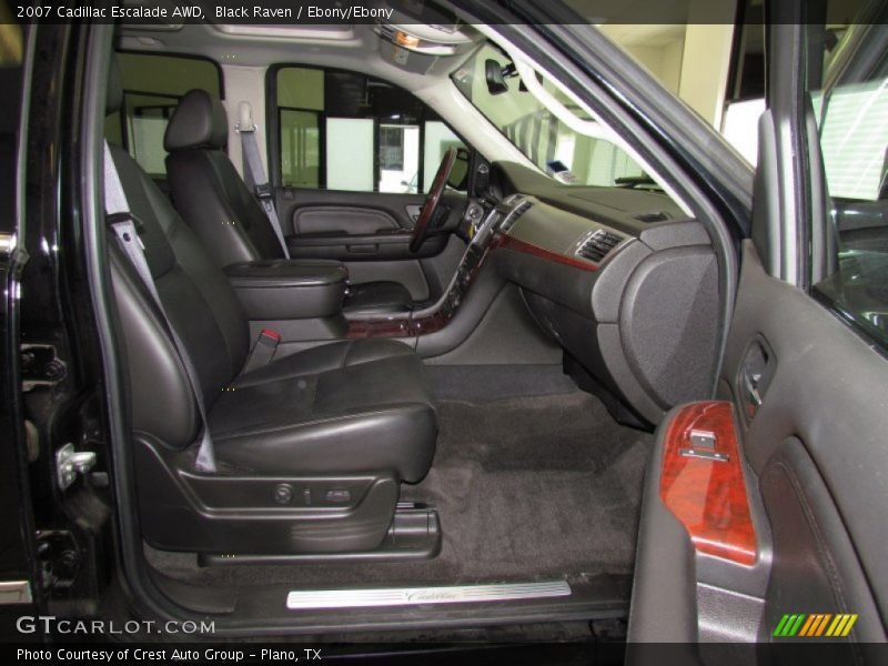 Black Raven / Ebony/Ebony 2007 Cadillac Escalade AWD