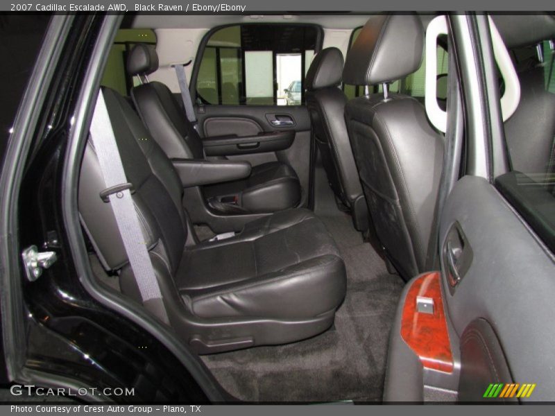 Black Raven / Ebony/Ebony 2007 Cadillac Escalade AWD