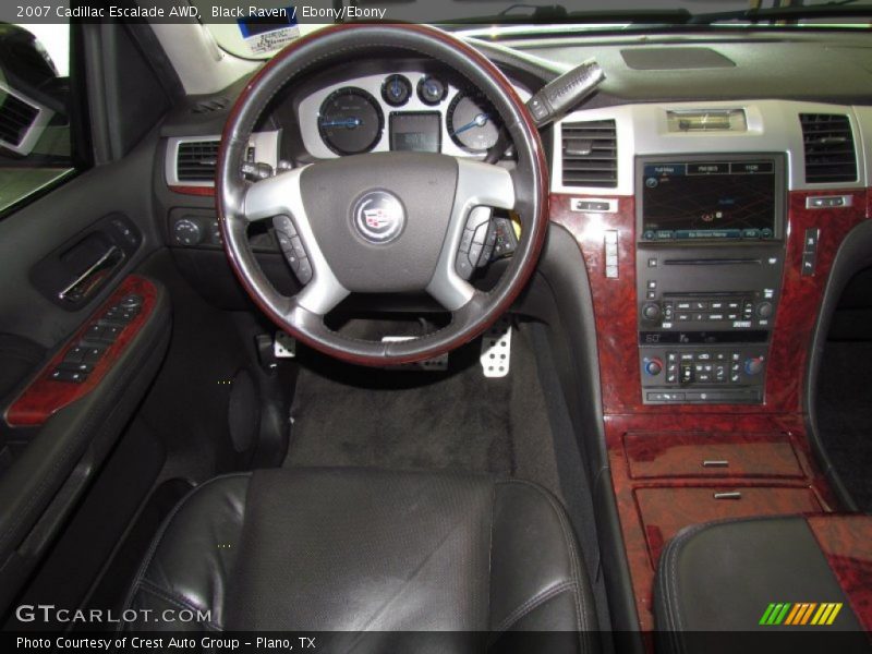 Black Raven / Ebony/Ebony 2007 Cadillac Escalade AWD