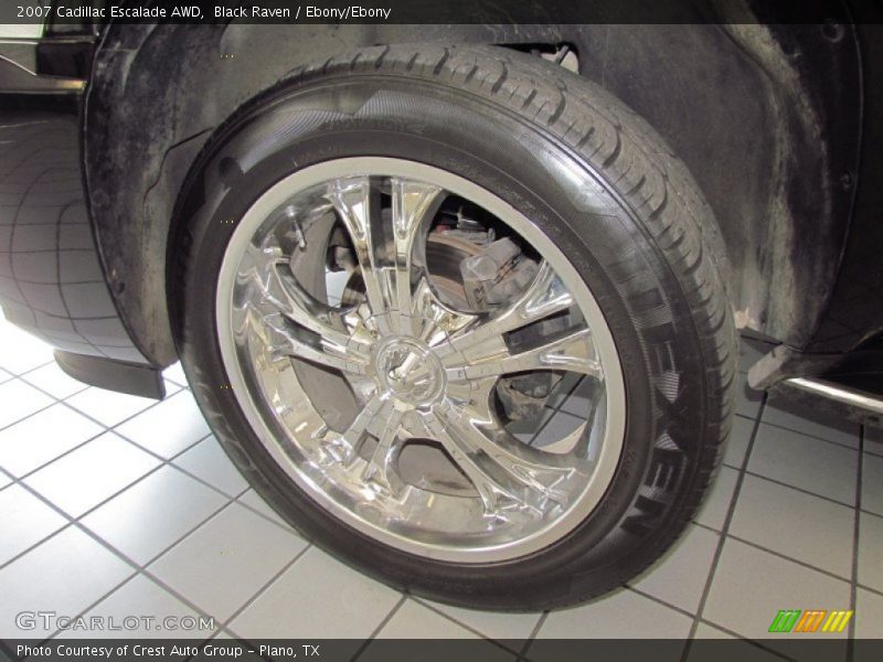 Black Raven / Ebony/Ebony 2007 Cadillac Escalade AWD