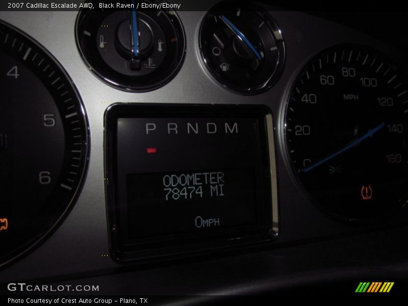 Black Raven / Ebony/Ebony 2007 Cadillac Escalade AWD