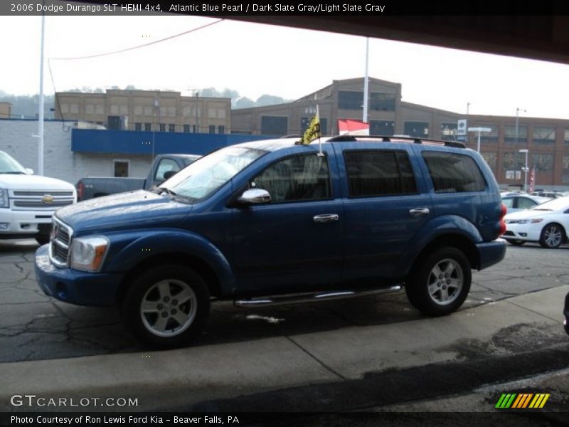 Atlantic Blue Pearl / Dark Slate Gray/Light Slate Gray 2006 Dodge Durango SLT HEMI 4x4