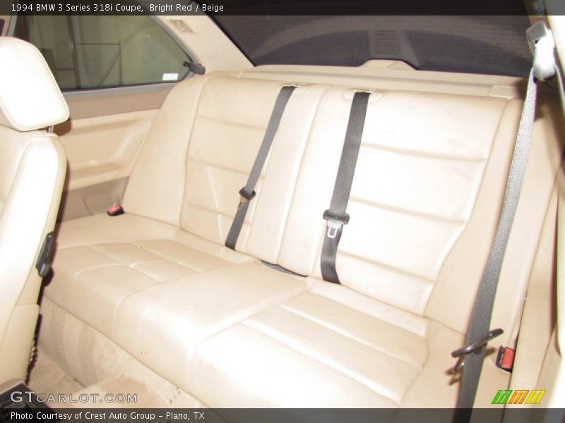  1994 3 Series 318i Coupe Beige Interior