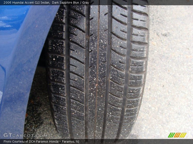 Dark Sapphire Blue / Gray 2006 Hyundai Accent GLS Sedan
