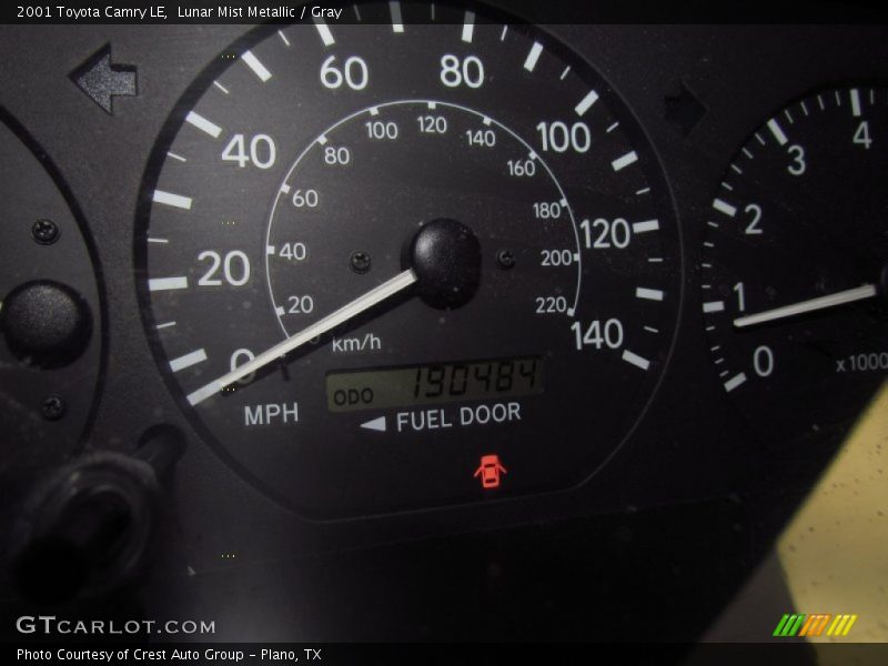 Lunar Mist Metallic / Gray 2001 Toyota Camry LE