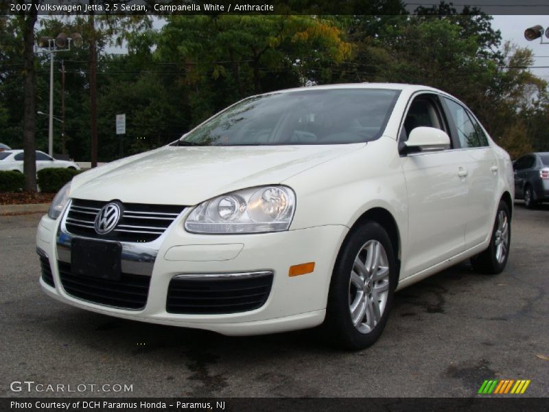 Campanella White / Anthracite 2007 Volkswagen Jetta 2.5 Sedan