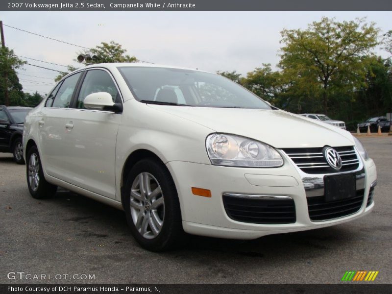 Campanella White / Anthracite 2007 Volkswagen Jetta 2.5 Sedan