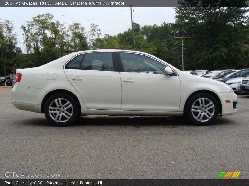 Campanella White / Anthracite 2007 Volkswagen Jetta 2.5 Sedan