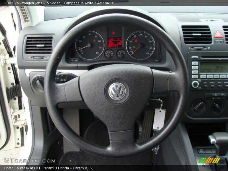 Campanella White / Anthracite 2007 Volkswagen Jetta 2.5 Sedan