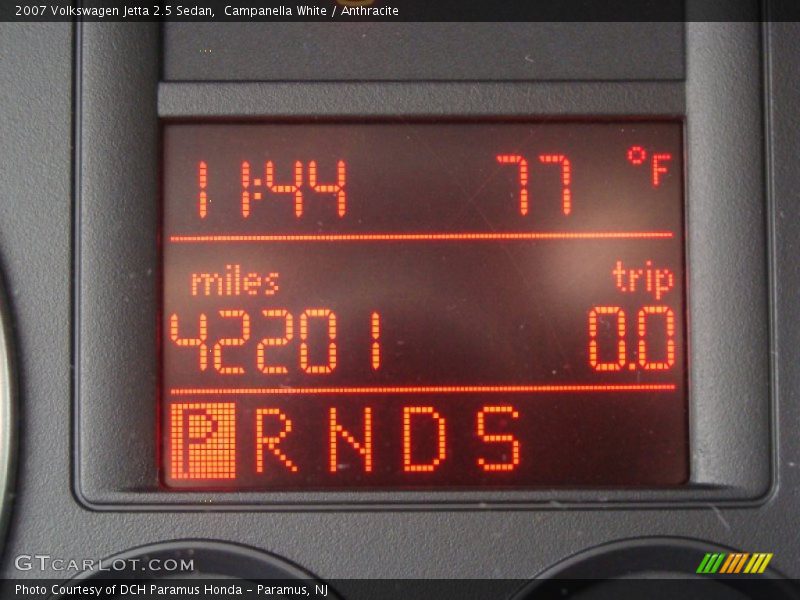 Campanella White / Anthracite 2007 Volkswagen Jetta 2.5 Sedan