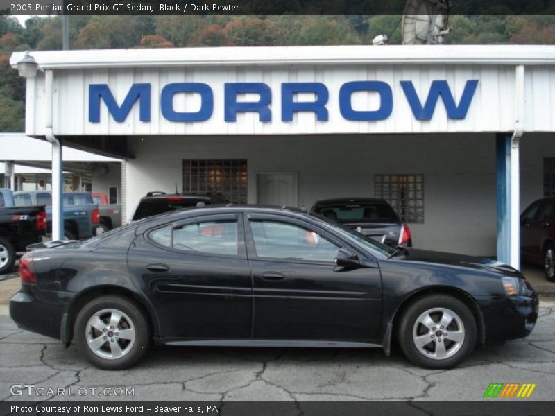Black / Dark Pewter 2005 Pontiac Grand Prix GT Sedan