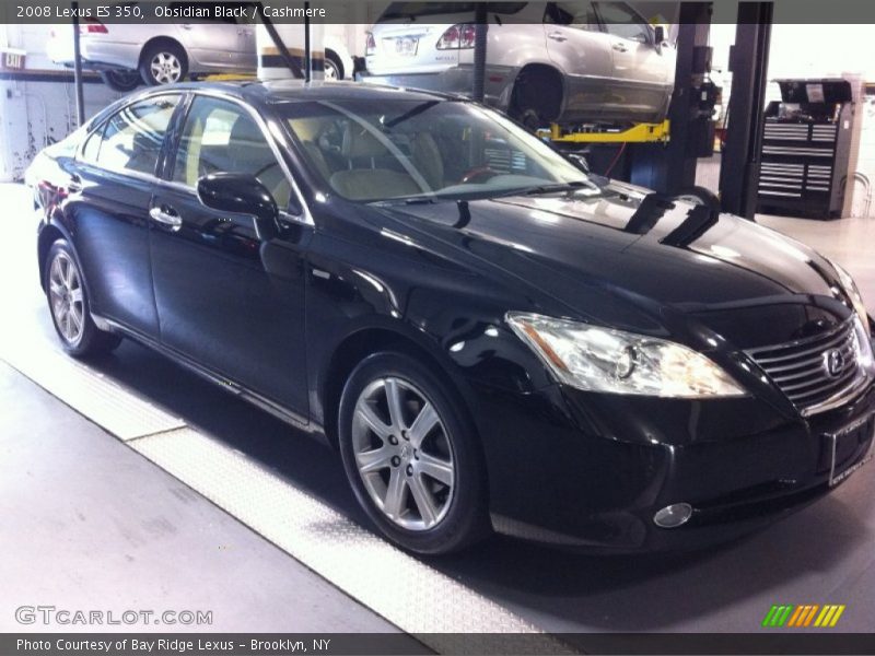 Obsidian Black / Cashmere 2008 Lexus ES 350