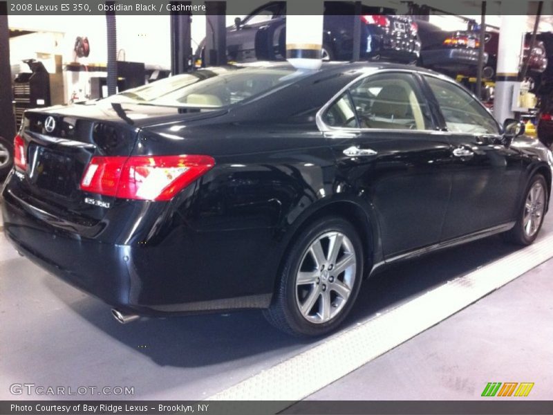 Obsidian Black / Cashmere 2008 Lexus ES 350